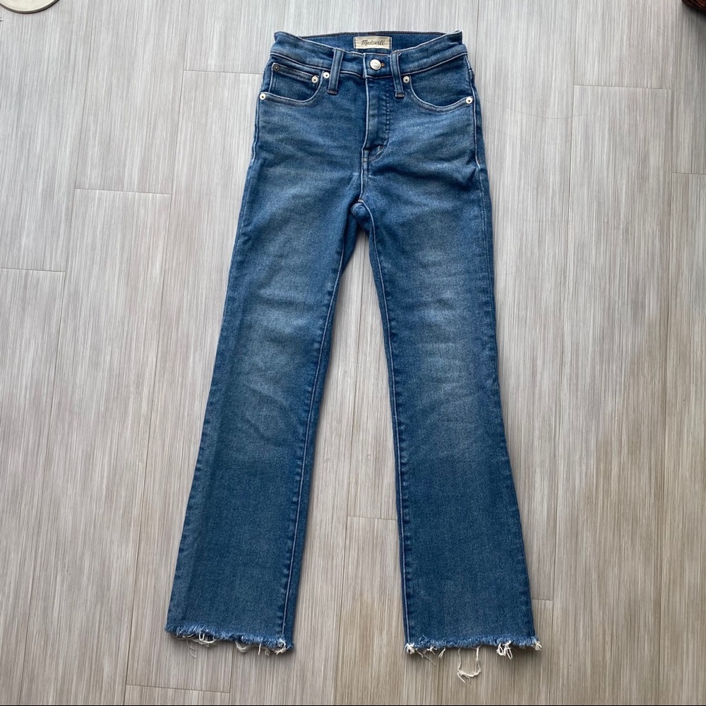 Madewell Cali-Demi Boot in Fleetwood Wash size 23